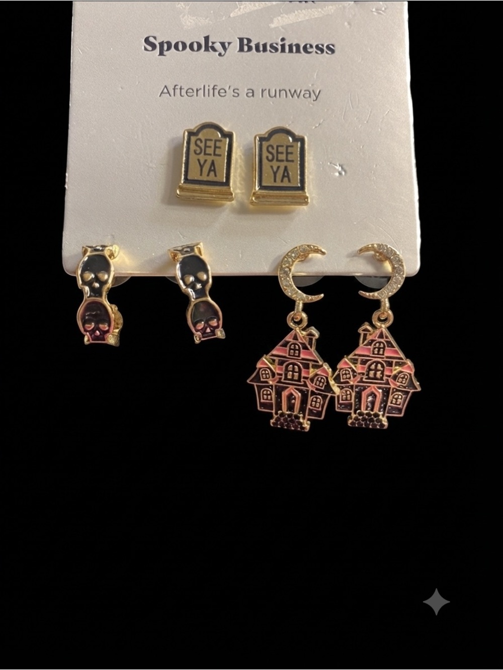 BaubleBar Halloween TriPack of Earrings